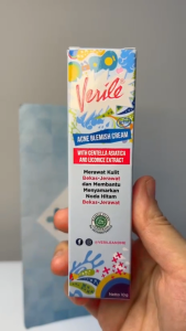 VERILE ACNE BLEMISH CREAM 10 gram - Krim Penghilang Bekas Jerawat / Noda / Hiperpigmentasi