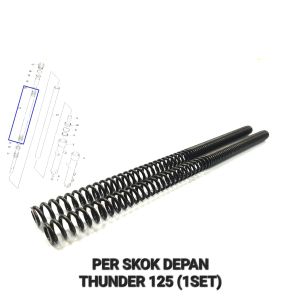 Per Skok Depan Thunder 125 (Harga Per Set Isi 2) - Peer Pir Ver Vir Dalam As Linggis Sok Sekok Shockbreaker Depan Suzuki Thunder New 125 Panjang 485 cm