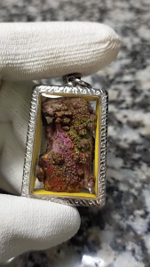 Colorful Leklai Pendant 彩色力泥吊坠 Leklai Amulet 马来西亚力泥 100% Natural Leklai Malaysia