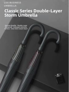 MUZHOUYU | Automatic Windproof Double-layer Reinforced Large Umbrella