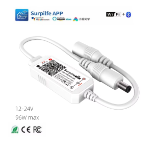 Bộ Điều Chỉnh Độ Sáng Thông Minh Hai Chế Độ WiFi Surplife Mini Dành Cho Đèn LED Đơn Sắc PWM 12-24V - Điều Khiển Ánh Sáng Của Bạn Dễ Dàng