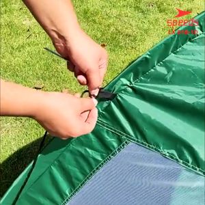 SPEEDS Tenda Camping Gunung Mendaki Manual untuk 3-4 orang Tenda Piknik Pantai Santai 018-10