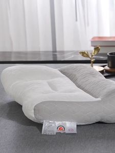 Latex Pillow Neck Protection Traction Pillow Deep Sleep Home Pillow Core 48x74cm