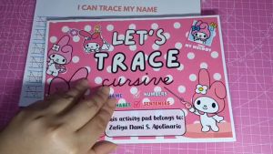 Cursive Tracing Pad (Customized)