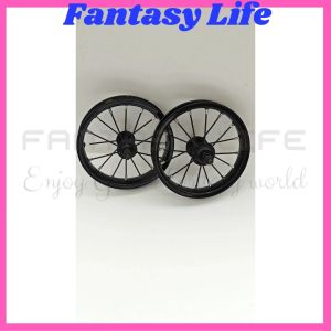 Fantasy Pelek jadi ukuran ban 12 model jari jari besar 10G velg besi warna hitam sepeda anak harga SEPASANG