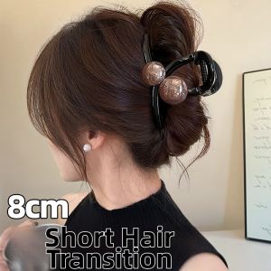 WAMEN | Elegant Korean Style High-end Shark Clip For Short Hair Transition Volume Hair