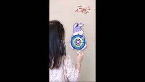 TAIYO Lempar Bola Papan Animal Hewan Dart Board Ball Throwing Throw Game Motorik Edukasi Mainan Anak