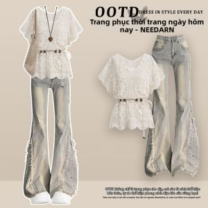 NEEDARNA | Bộ Trang Phục Thời Trang Mùa Hè Denim
