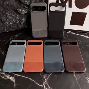 Business PU Leather Phone Case For Google Pixel 11 10 9 8 Pro XL 8A Matte Shockproof Anti-Fingerprint Cover For Google 11 ProXL