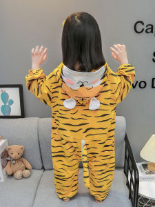 Adorable Little Tiger Onesie Baby Outfit Cotton Casual Style Boys Clothes Autumn Outfit Haili Clothes Baby Romper Suit