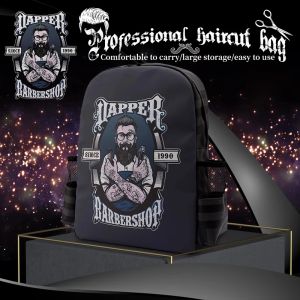 Kartoon Light Shooting Accessories Baber: ช่างทำผมเครื่องมือกระเป๋าเป้สะพายหลังกระเป๋าเก็บของกลาง