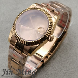 High Quality 36mm 40mm S Crown NH35 Mens Watch Case Strap Parts Sapphire Glass For NH34 NH35 Nh36 NH38 ETA2824 PT5000 Movement