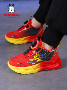 Bobdog Boys Running Shoes Breathable Mesh Lightweight Spring Autumn Childrens Sports Sneakers Dads Old School Style Shoes