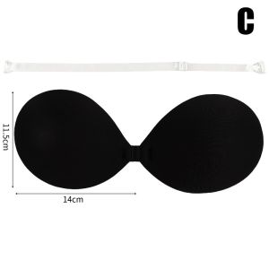 Women Invisible Strapless Push Up Sticky Bra Thickened Adhesive Nipple Covers Reusable Multi-Way Breast Lift Pasties Petals Hot