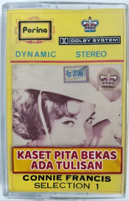 Kaset pita bekas Connie Francis selection 1
