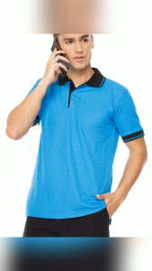 Polo Shirt Polos Lengan Pendek Esperanza - KMB Biru Turquoise Turkis