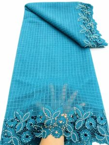 OLEVO | Nigerian Guipure Cord Lace Fabric For Party Wedding Dress 2026 High Quality African Stoned Lace Fabric Sewing