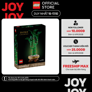 LEGO BOTANICALS 10344 Đồ Chơi Lắp Ráp Cây Thần Tài May Mắn (325 Chi Tiết)