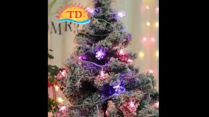 Đèn trang trí cây thông nhà cửa decor trang trí lẵng hoa hộp quà tặng giỏ hoa vòng hoa đội đầu