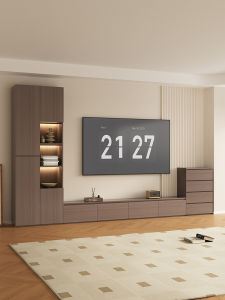 PAMEDI | Practical Retro TV Sideboard Living Room Floor Cabinet One Piece Custom
