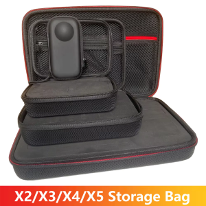 Carrying Case For Insta360 X4 X3 ONE X2 X Camera Box Portable Storage Bag For Insta360 X4 X3 ONE X2 X Action Camera Accessories