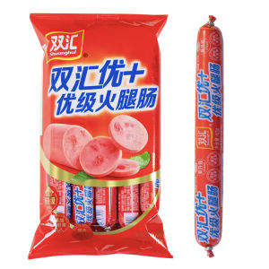 Shuanghui Premium Quality Sausage 400g Bag Contains 10 High-Quality Meat Sausages Ready-To-Eat Fried Sausage Snacks