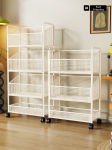 Mobile Multi-level Storage Shelf