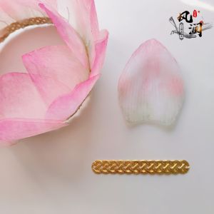 Non-Silk Thin Veil Lotus Petal Half-Finished Product Handmade DIY Simulation Lotus Decoration Song Dynasty Crown Material