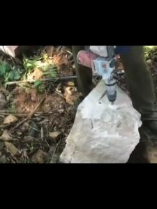 14/16mm Concrete Rock Splitter Plug Wedges and Feather Shims Stone Splitter Hand Tools