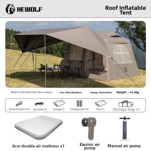 Hewolf | Automatic Inflating Tent Portable Waterproof and UV Protection