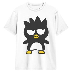 Bandai | Badtz Maru Movie Cartoon Tshirts Mens Women Kids Cotton Tops Shirts Retro Penguin Round Neck Short Sleeve