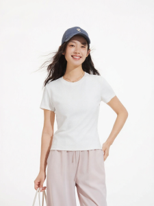 Hotwind | White Slim Fit T-Shirt