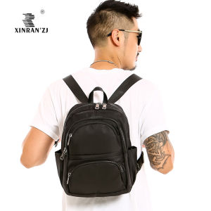 Balo Chống Thấm Nước Thường Ngày Cho Nam Balo Du Lịch Nhẹ Có Khóa Kéo Balo Thể Thao Nhỏ Gọn Có Ngăn Đựng Đồ Dùng Cá Nhân