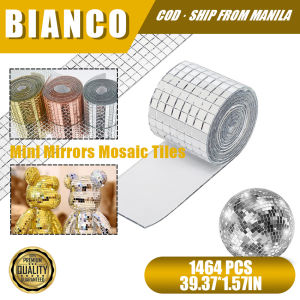 4*100cm Self-adhesive Mosaic Wall Stickers DIY Disco ball Kitchen Bathroom background Wall Decoration