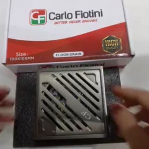 Saringan Got Smart Floor Drain Lubang Pembuangan Air Kamar Mandi Carlo Fiotini CF2288