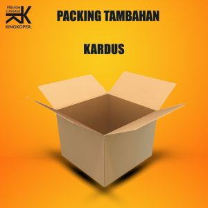 Kardus Koper Khusus Tambahan Koper Agar Lebih Aman - Packing - Kardus - Pelindung Koper - Packing Tambahan - Koper - Aman - Packing - Bayar di Tempat - COD - Aman - Kuat - Kardus