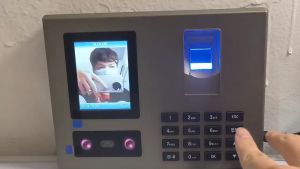 【Donnwe】เครื่องสแกนใบหน้าและสแกนลายนิ้วมือ เมนูแ ละเสียงพูดเป็นแบบไทย ไม่ต้องติดตั้งโปรแกรม