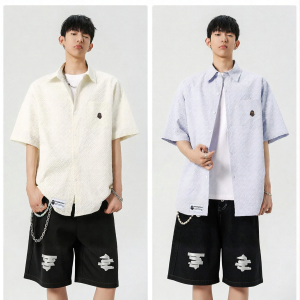 FINGERCROXX | Retro Lightweight Quick-Dry Short Sleeve Shirt
