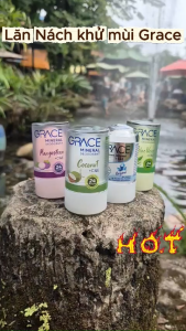 Lăn Nách Khử Mùi Grace 70gr Thái Lan Kiểm Soát Mồ Hôi Suốt 24h Khử Mùi Hiệu Quả