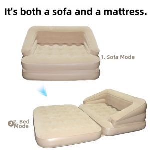 Outdoor 2-in-1 Tent and Folding Sofa Bed
