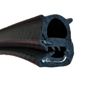 14 cm Door Protector Vehicle Edge Corner Large Car Rubber Bumper Scratch Guard Strip Crash Bar Trim Protection Guards Lip Deflector Black (14cm Length) - Set Of 4 Pieces)