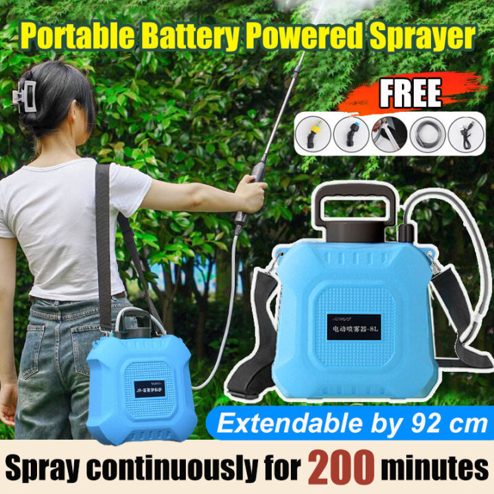 Pam Rumput Penyembur Elektrik 5L/8L Electric Sprayer Garden Fully automatic ...