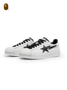 BAPE Skull Sta Womens Casual Shoes Spring Summer Camouflage Star Label Leather Rubber Sole Comfortable Flat Heel Sneakers