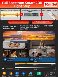 MOLISAI | Mijia Smart Compatible Tri-Color Low Voltage Cob LED Strip Light
