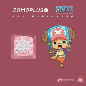 Zomo Tùy Chỉnh Anime Tony Chopper Mũ Rơm Cướp Biển Keycaps Cá Nhân Hợp Kim Nhôm phím Bàn phím cơ Cho Anh Đào/Razer vv Bàn Phím
