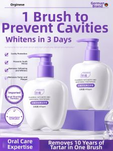ORGINESE | Fluoride Orthodontic Whitening Dental Plaque Removal Toothpaste