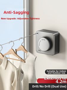 TIANDIYU | Invisible Retractable Clothes Drying Rope