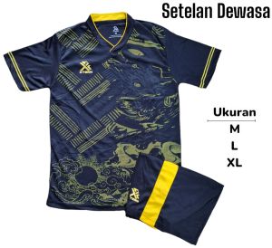 SETELAN KAOS JERSEY DEWASA SEPAK BOLA & FUTSAL BAJU OLAHRAGA
