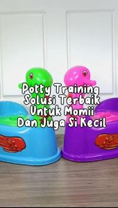 Tempat Belajar Buang Air Baby Potty WC Jongkok Duduk Kidu Baby