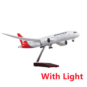 1/130 Scale airplane models B787 QANTAS Airways Airlines W Light and Wheels toy plane for children Collected Gift By Aviation